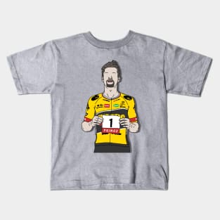 Primoz Roglic La Vuelta 2022 - Number One Kids T-Shirt